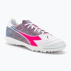 Pánské kopačky Diadora Brasil Elite Veloce GR TFR white/pink fluo/blue fluo