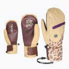 Dámské snowboardové rukavice Level Pulsar Mitt beige