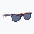 Dětské sluneční brýle Ray-Ban New Wayfarer matte black/blue