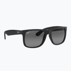 Sluneční brýle Ray-Ban Justin Classic matt black gum/dark grey