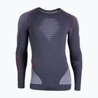 Pánská termoakční mikina UYN Evolutyon UW Shirt charcoal/white/red