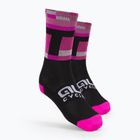 Alé Match černo-růžové cyklistické ponožky L22218543