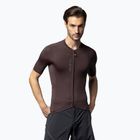 Pánský cyklistický dres Alé Color Block Off Road cocoa brown