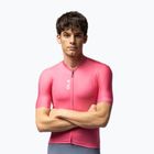 Pánský cyklistický dres Alé Color Block flamingo pink