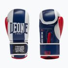 Boxerské rukavice LEONE 1947 Color Block black/blue
