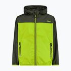 Dětská nepromokavá bunda CMP 32X5804 Rain Fix Hood oil green