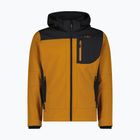 Pánská softshellová bunda CMP 3A01787N Zip Hood caramel/antracite