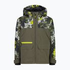 Dětská lyžařská bunda CMP 36W0714P Fix Hood olive/acido