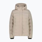 Dámská zateplená bunda CMP 35K3666 Fix Hood kaki
