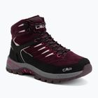 Dětské trekové boty CMP Rigel 2.0 Mid Waterproof black berry/amaranto