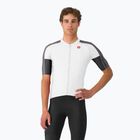 Pánský cyklistický dres Castelli Entrata 6 ivory/smoky gray/light black