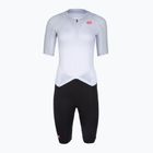 Dámská cyklistická kombinéza Castelli Free Sanremo 3 SS in white/black