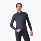 Pánské cyklistické tričko Longsleeve Castelli Puro 4 dark gray