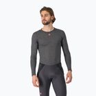 Pánské cyklistické tričko Longsleeve Castelli Medio Base Layer melange gray