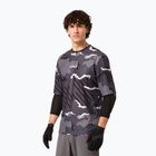 Pánský cyklistický dres  Oakley Ride Free black stripe/grip camo