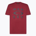 Pánské tričko Oakley Bark Ellipse Tee iron red