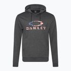 Pánská mikina Oakley Bark Fleece Hoodie dark grey heather