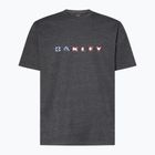 Pánské tričko Oakley Bf Oakley Bark Tee dark grey hthr