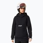 Dámská softshellová mikina Oakley TNP Nose Grab Softshell Hoodie blackout/white