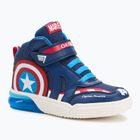 Dětské boty Geox Grayjay ocean blue/red