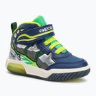 Dětské boty Geox Inek navy/lime green