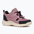 Juniorské boty  Geox Simbyos ABX dark pink/black
