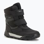 Dětské sněhule Geox Trekkyup ABX black/silver