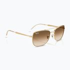 Sluneční brýle Ray-Ban Bain Bridge arista gold/brown gradient