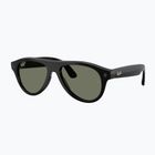 Brýle s kamerou Ray-Ban Meta Aviator shiny black/g15 green polar