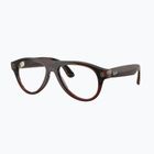 Brýle s kamerou Ray-Ban Meta Aviator transp. umber/trs jade