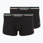 Boxerky Aeronautica Militare AM1UBX001 Trunk 2 páry black