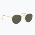 Sluneční brýle Ray-Ban Round Metal gold/green g-15
