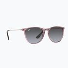 Dětské sluneční brýle Ray-Ban Erika transparent violet/grey gradient