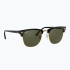 Sluneční brýle Ray-Ban Clubmaster Classic black/gold/green g-15