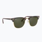 Sluneční brýle Ray-Ban Clubmaster Classic tortoiseshell/gold/green g-15
