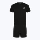 Tričko a šortky EA7 Emporio Armani Ventus7 Travel black