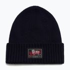 Pánská zimní čepice Woolrich Legacy Patch Beanie melton blue