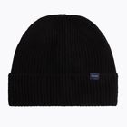 Pánská zimní čepice Woolrich Knitted Ribbed Beanie black