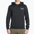 Pánská mikina EA7 Emporio Armani Train Logo Series Hoodie Extended Logo Coft night blue/white logo