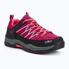 Juniorské boty CMP Rigel Low Wp berry / pink fluo