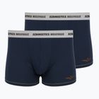 Pánské boxerky Aeronautica Militare AM1UBX004 2 pack navy