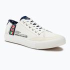 Pánské boty Aeronautica Militare Cotton With Patch off white