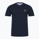Pánské tričko Aeronautica Militare 252TS1580UJ00372 Basic Crewneck blue navy