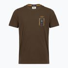 Pánské tričko Aeronautica Militare TS2535UJ00641 chestnut brown