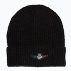 Pánská zimní čepice Czapka Aeronautica Militare 262CU0034UL00451 jet black