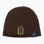 Pánská zimní čepice Czapka Aeronautica Militare 262CU0092UL00450 chestnut brown
