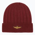 Pánská zimní čepice Czapka Aeronautica Militare 262CU0098UL00485 bordeaux