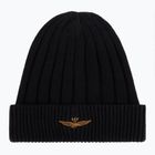 Pánská zimní čepice Czapka Aeronautica Militare 262CU0098UL00485 jet black