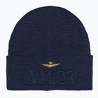 Pánská zimní čepice Czapka Aeronautica Militare 262CU0099UL00949 Blu Navy
