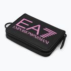 Peněženka EA7 Emporio Armani Train Zip Around black/cyklamen